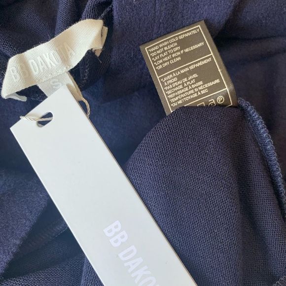 NWT BB Dakota Under The Hood Hoodie Navy Heather - Picture 10 of 11
